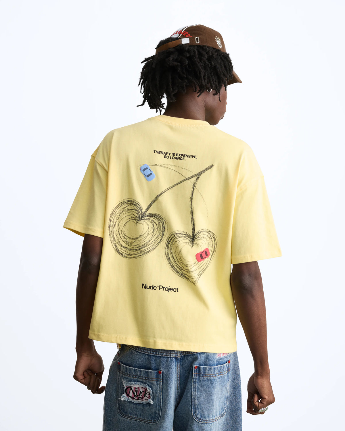 Racing Line Tee Yellow