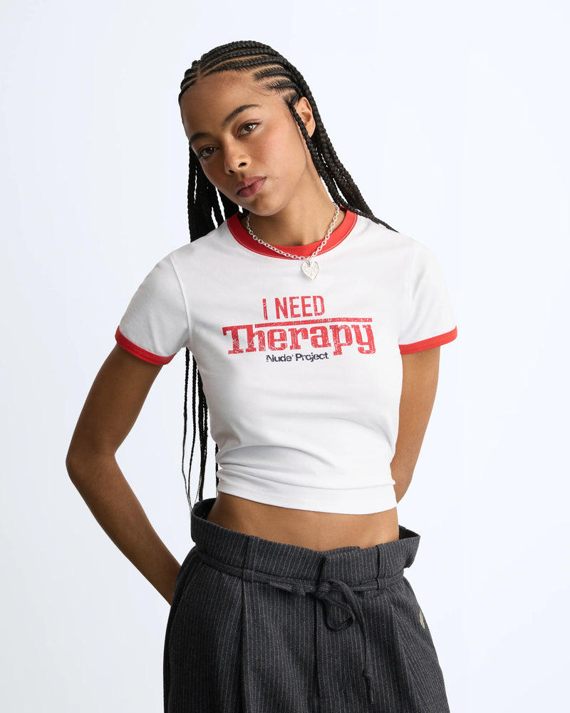 Therapy Tee White
