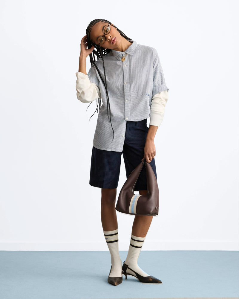 Palier Double Sleeve Shirt Blue