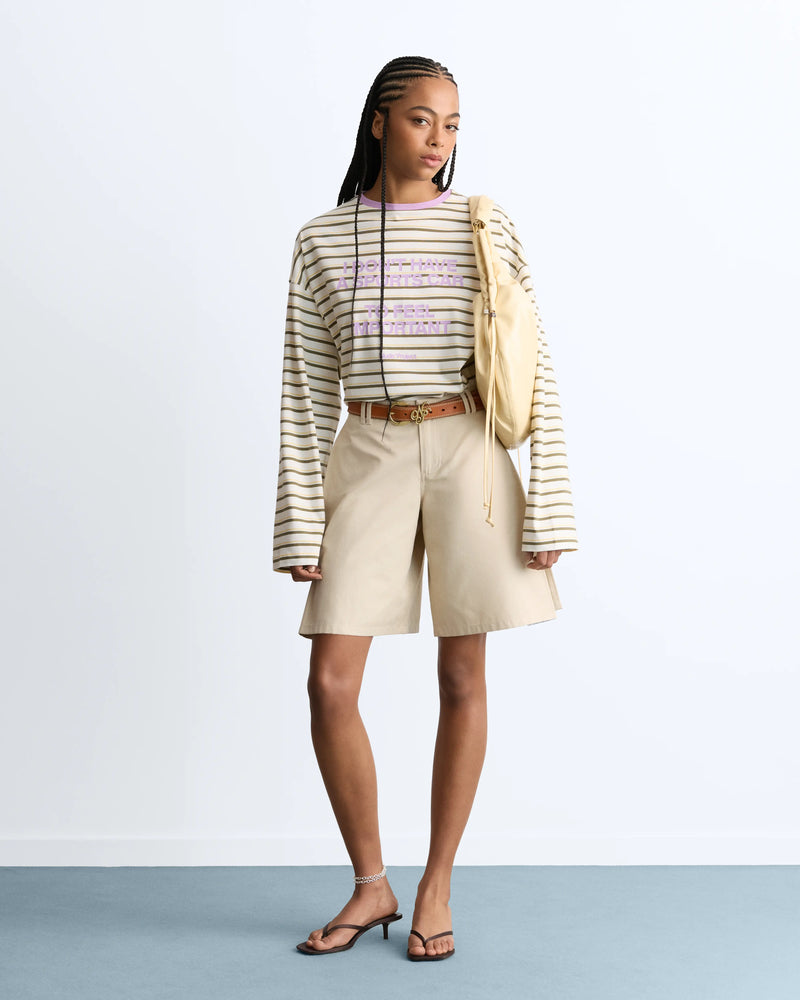 Grid Long-Sleeve Tee