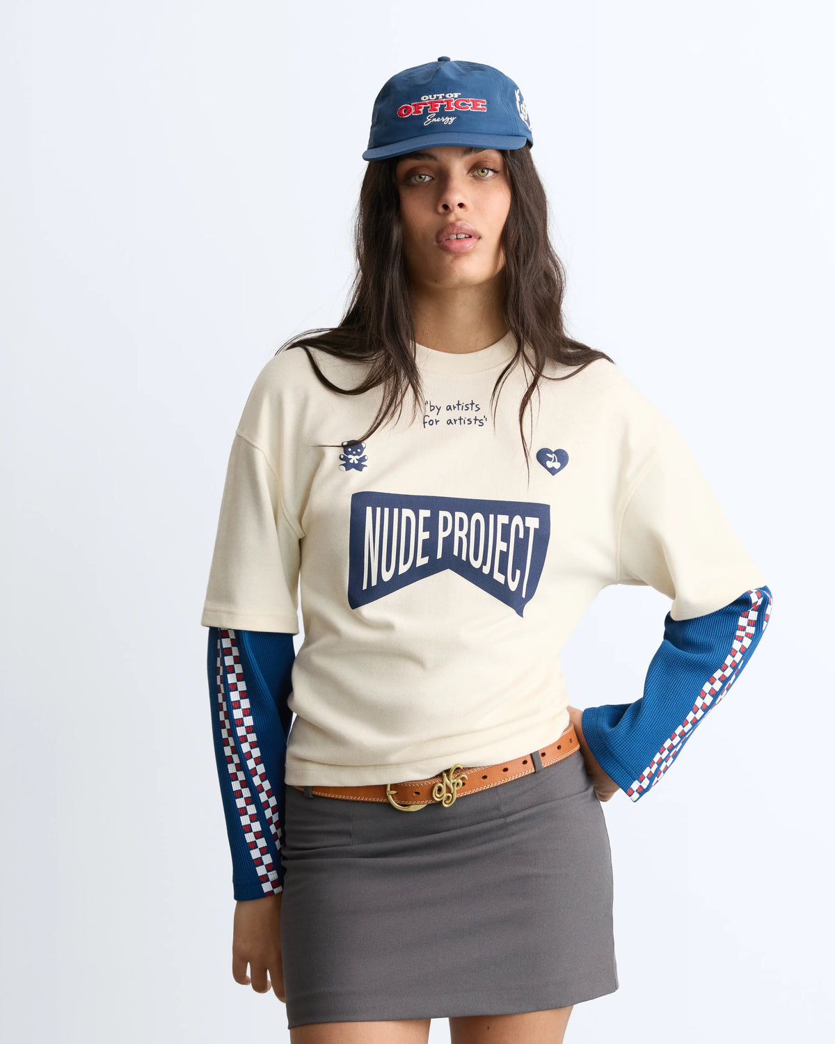 Monza Long-Sleeve Tee Blue