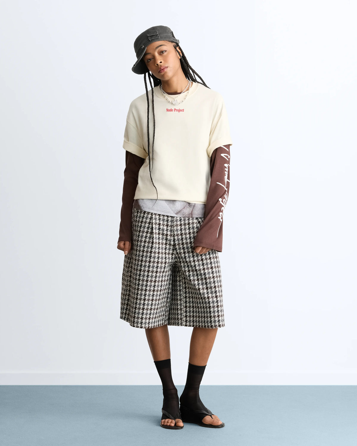 Daytona Tee Marshmallow