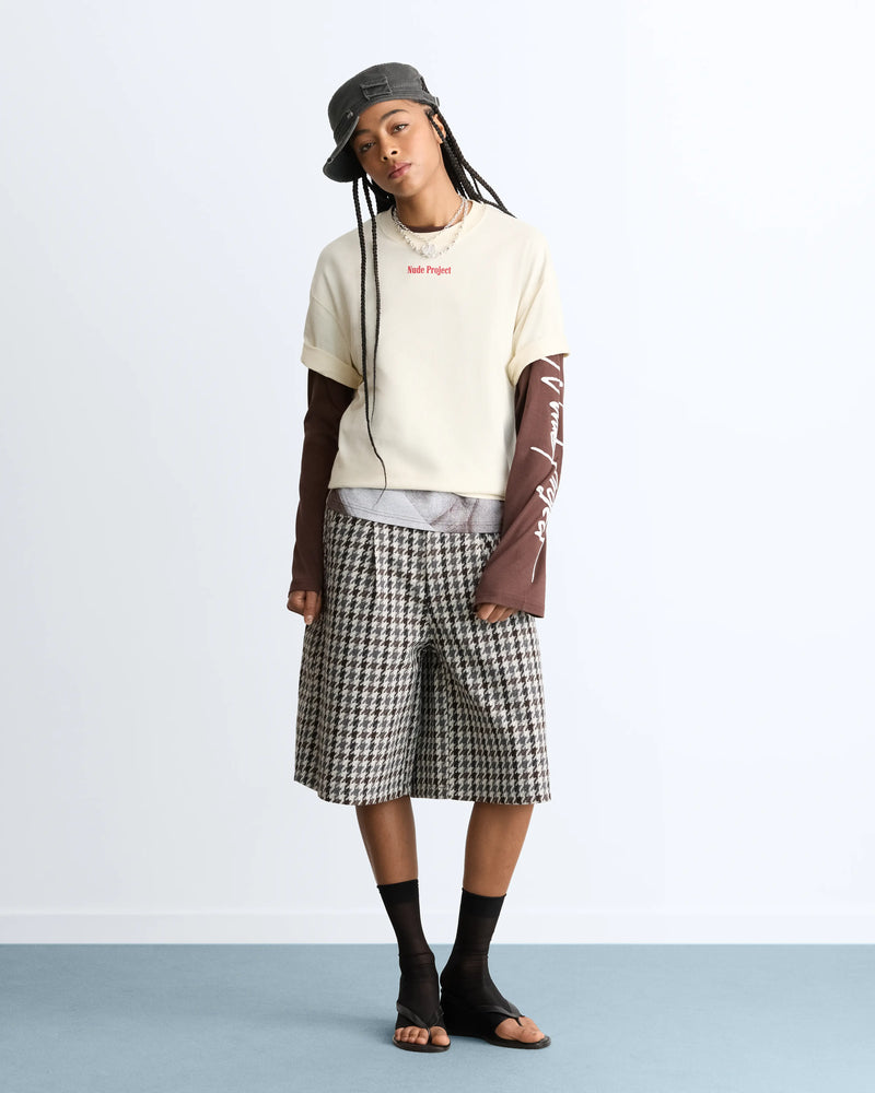 Daytona Tee Marshmallow