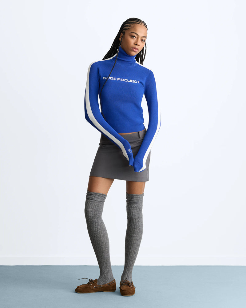 Venus Knit Sweater Blue