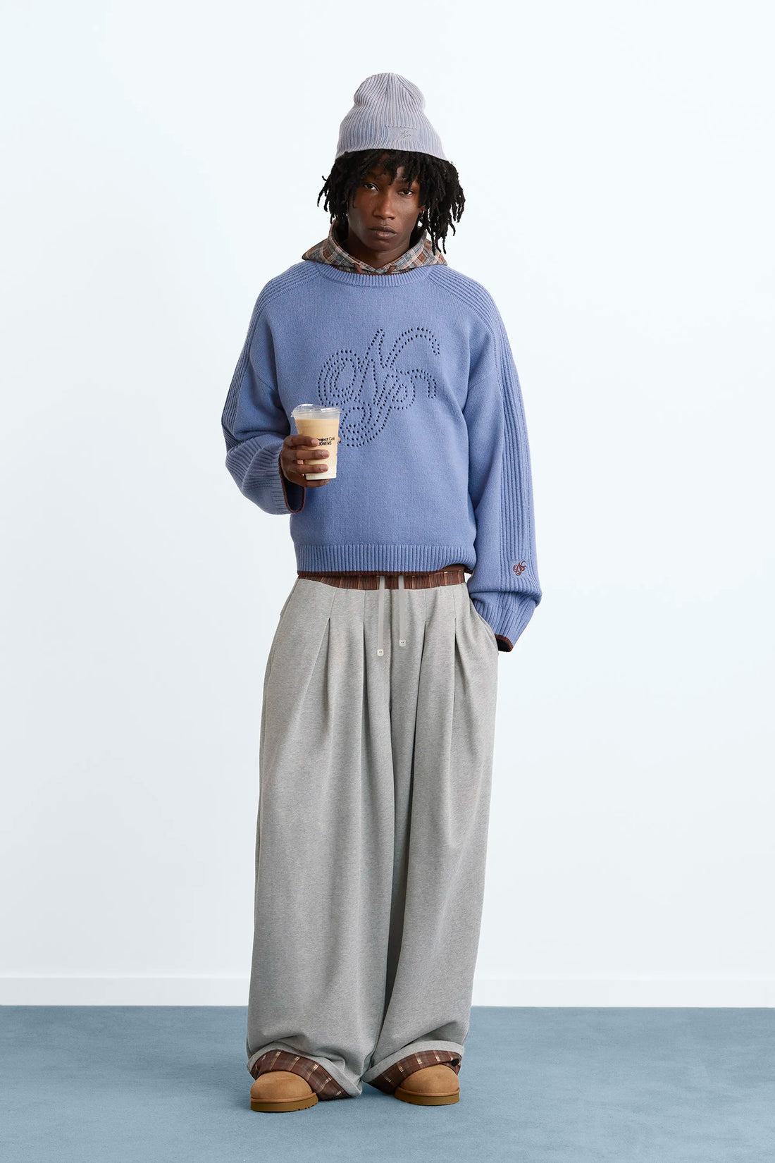 The Employee of the Month Knit Sweater Blue