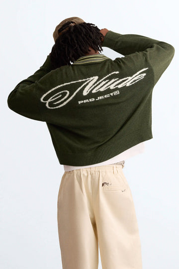 The Consultant Quarter-Zip Knit Green