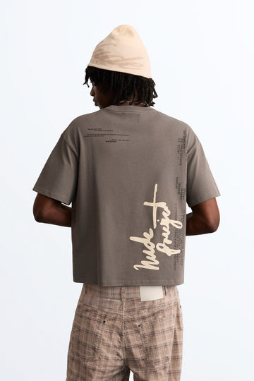 Signature Tee Grey