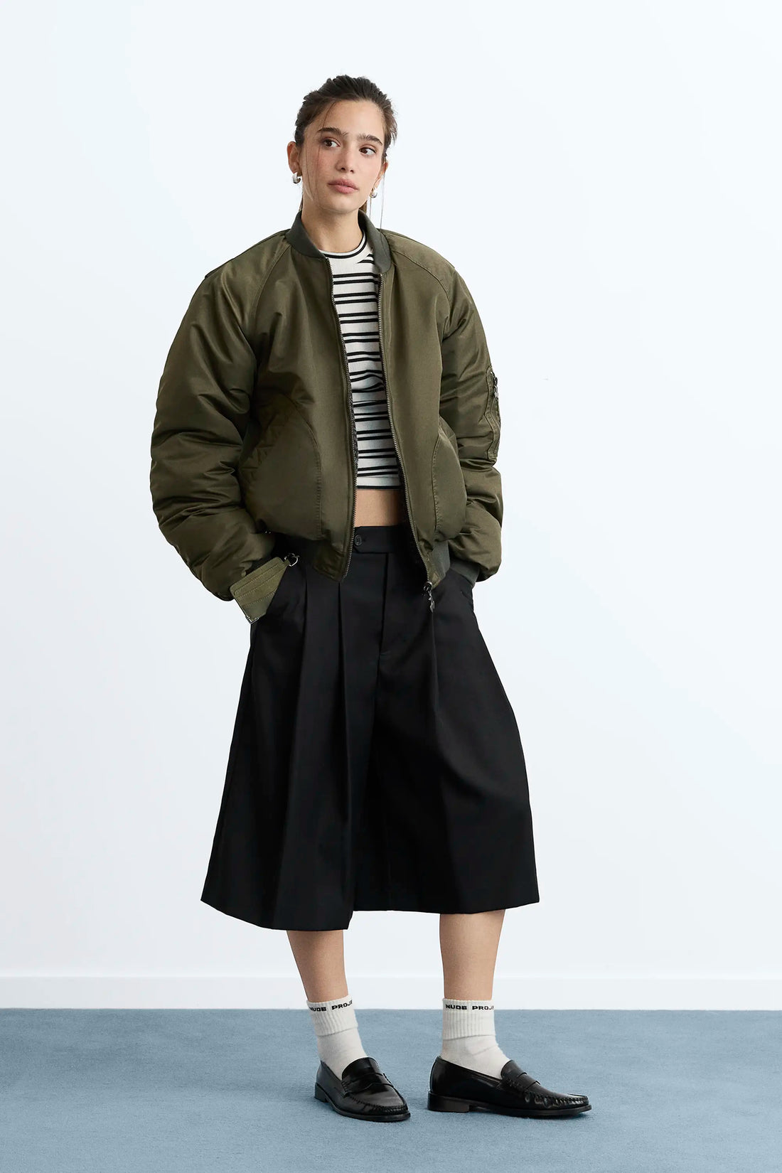 Lobby Reversible Bomber Jacket