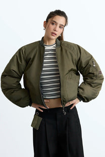 Lobby Reversible Bomber Jacket