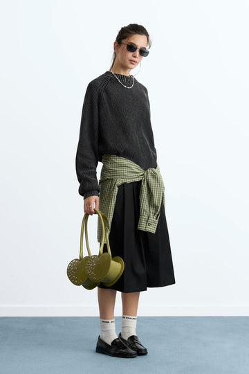Soju Knit Sweater Ash