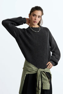 Soju Knit Sweater Ash