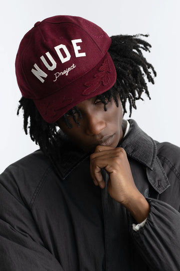 Varsity Cap Burgundy