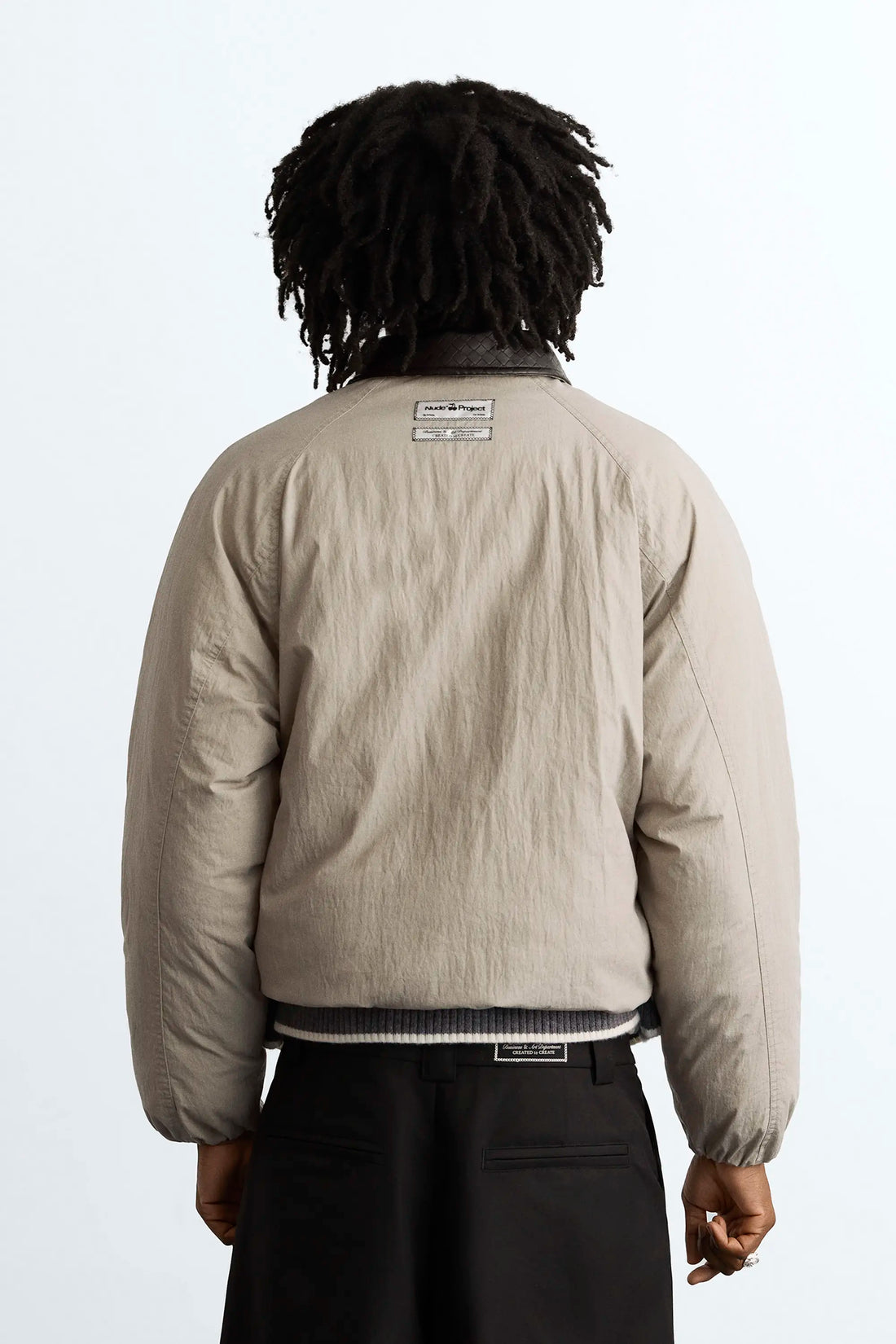 The Freelancer Bomber Jacket Beige
