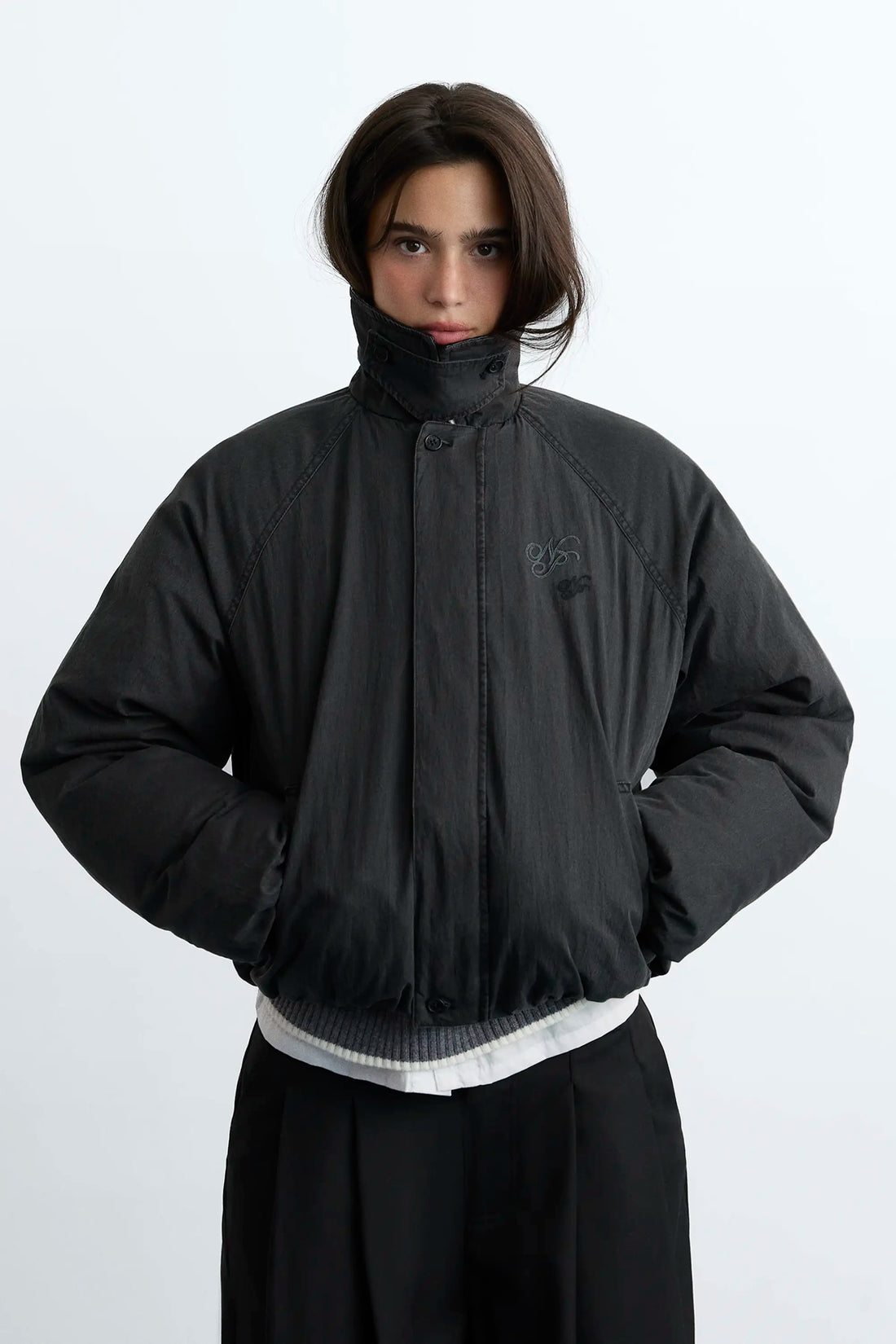 The Freelancer Bomber Jacket Ash