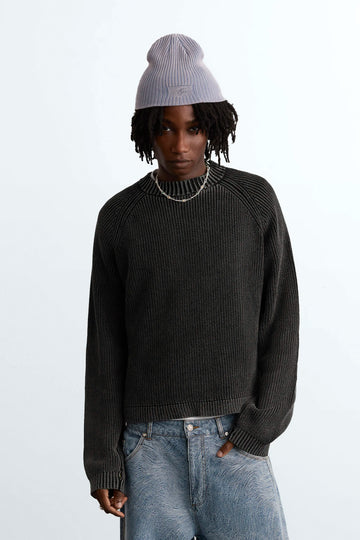 Soju Knit Sweater Ash