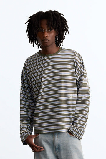 The Networking Long-Sleeve Tee Light Blue