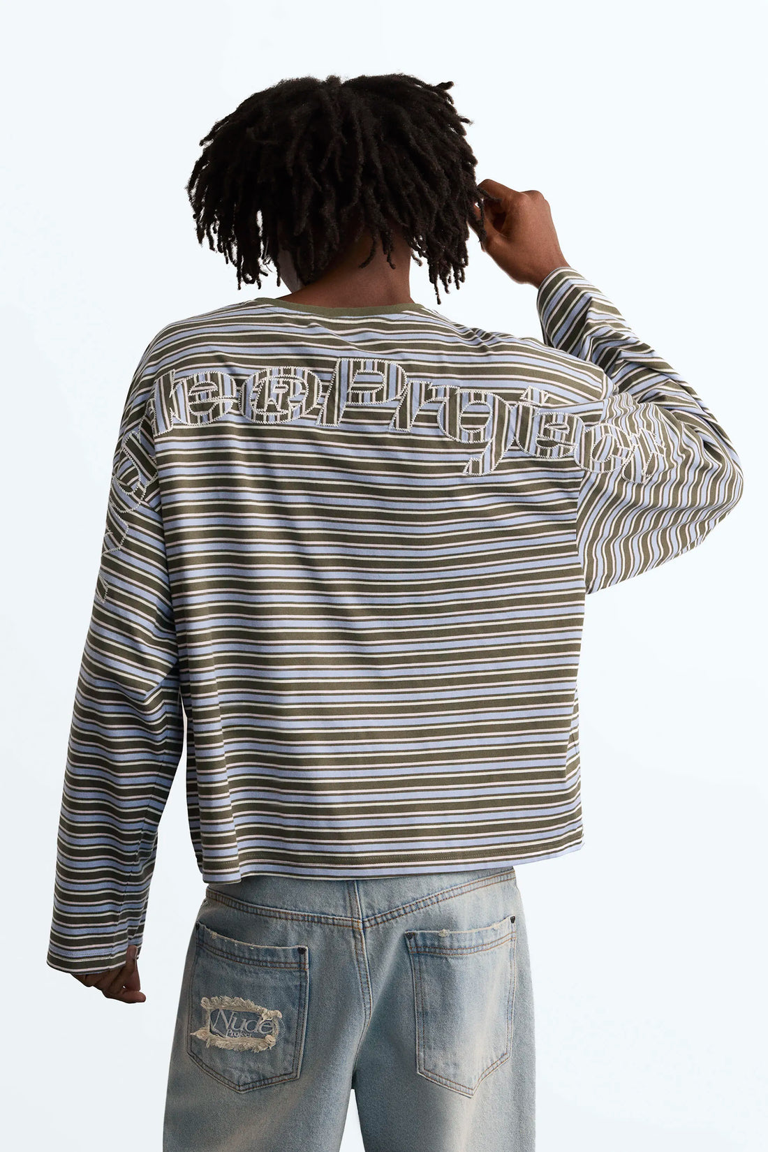 The Networking Long-Sleeve Tee Light Blue
