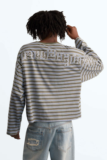 The Networking Long-Sleeve Tee Light Blue