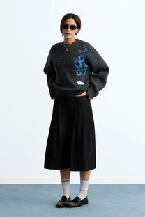 Home-Office Knit Sweater