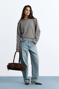The Networking Long-Sleeve Tee Light Blue