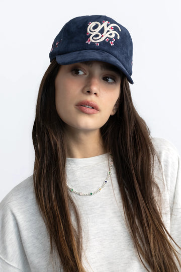 Script Embroided Cap