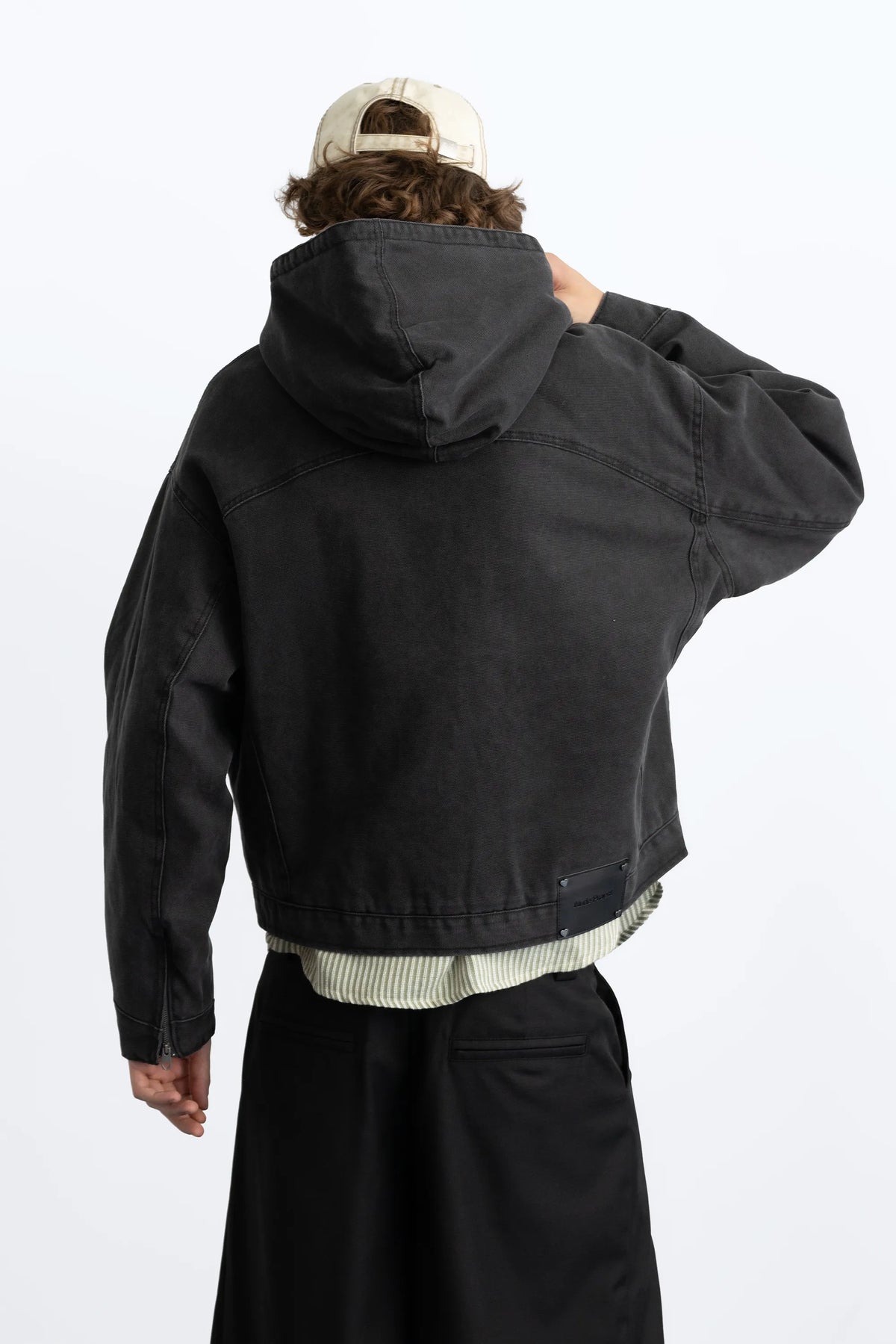 Worker Jacket Canvas Ash