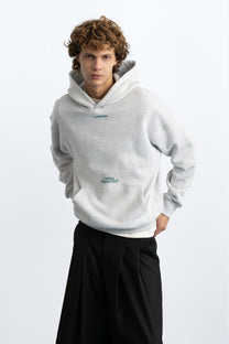 Winner Hoodie Grey Melange