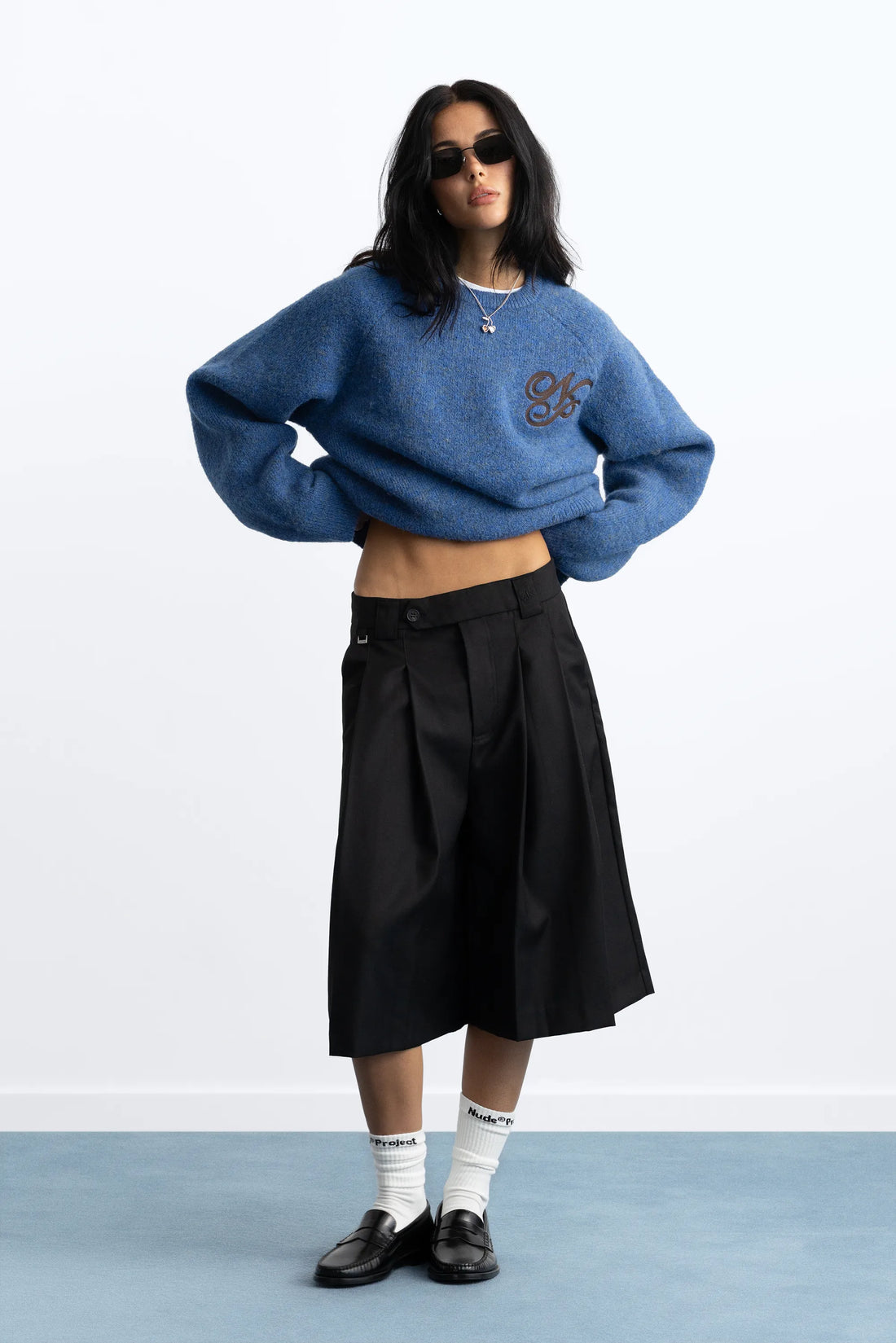 Le Marais Knit Sweater Blue