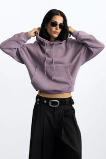 Pearl Hoodie Purple