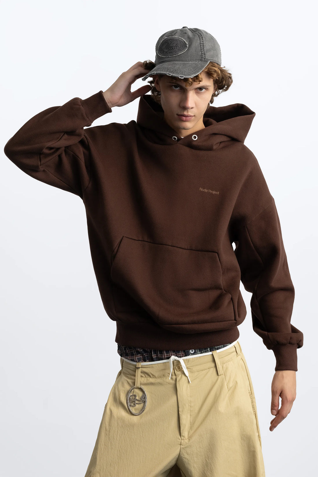 Origins Hoodie Brown