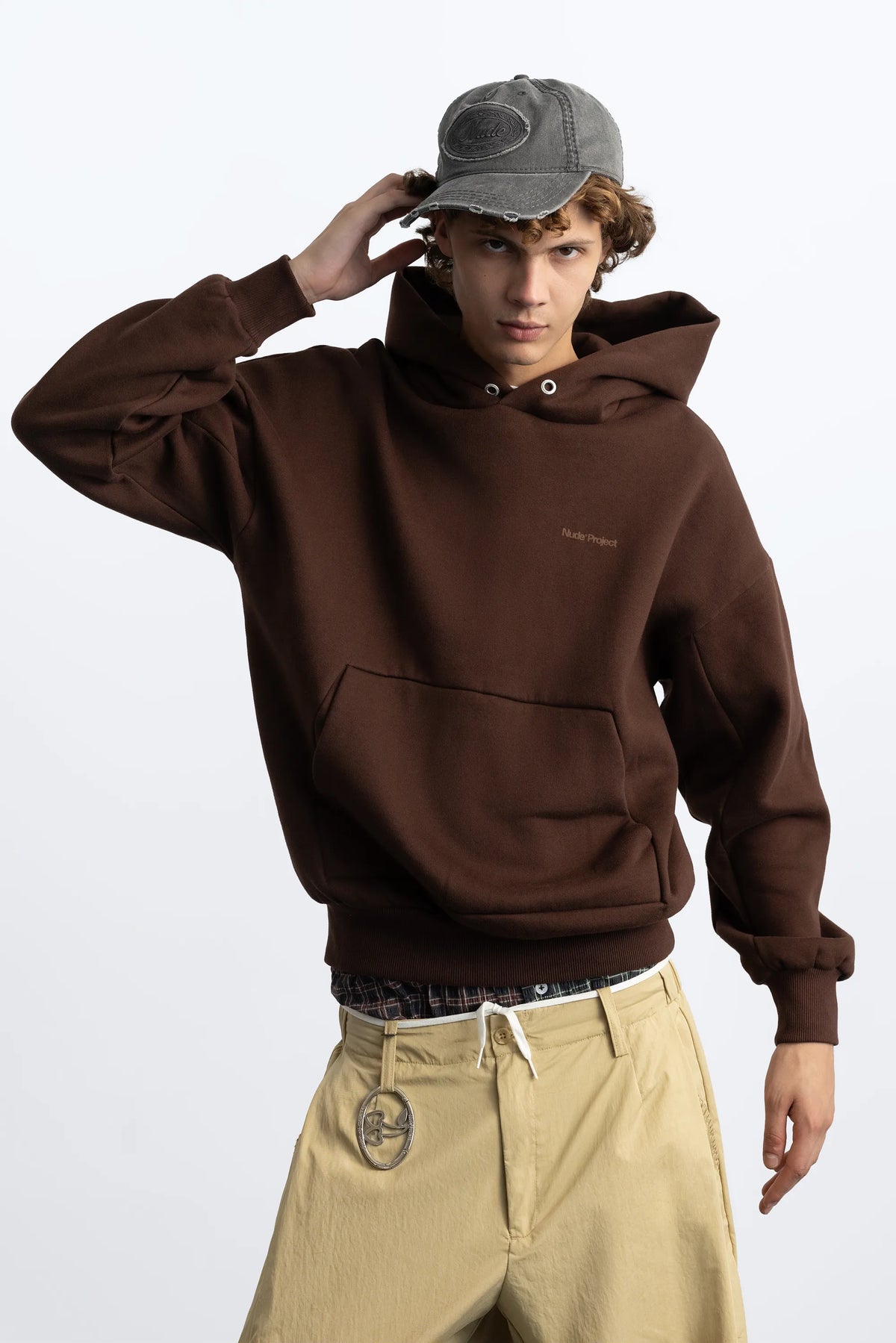 Origins Hoodie Brown