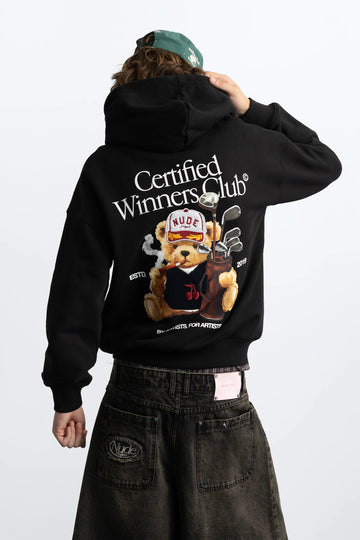 Winner Hoodie Black