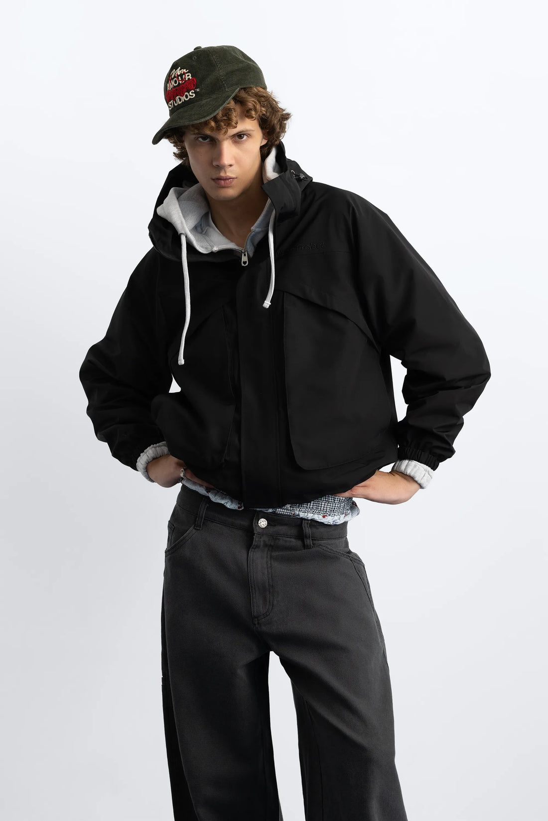 Windbreaker Jacket Black