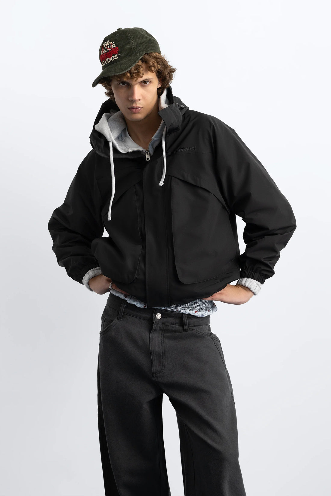 Windbreaker Jacket Black