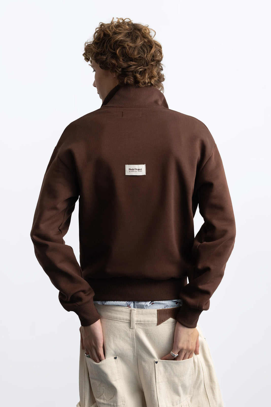Origins Quarter-Zip Brown