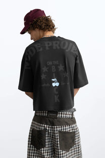 Block Tee Ash