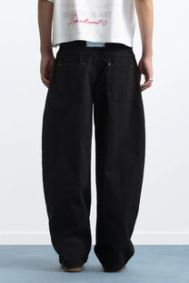 Barrel Jeans Black