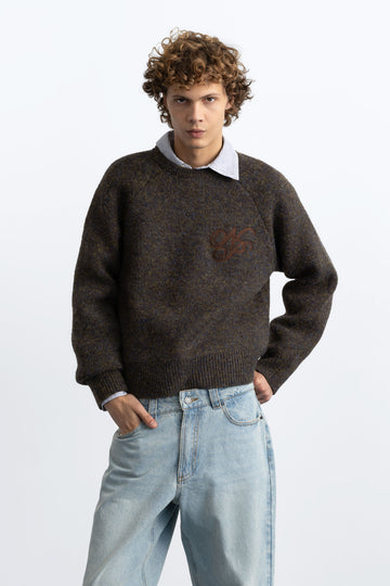 Le Marais Knit Sweater Brown