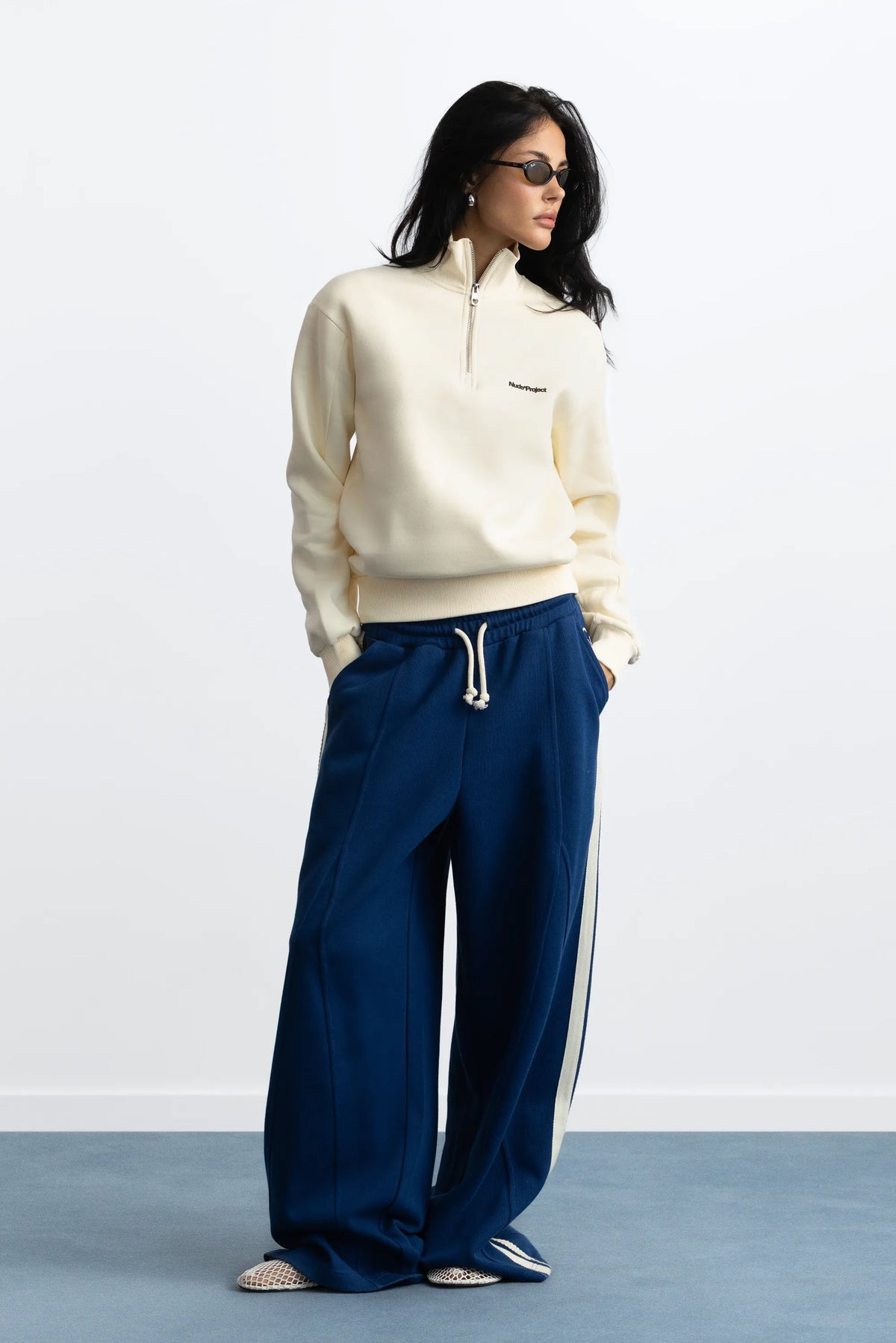 Origins Quarter-Zip Marshmallow