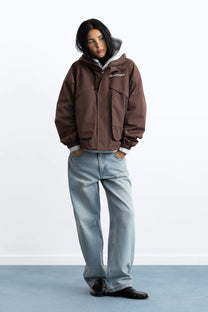 Windbreaker Jacket Brown
