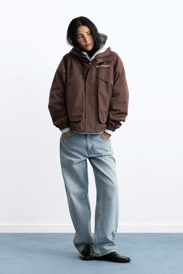 Windbreaker Jacket Brown