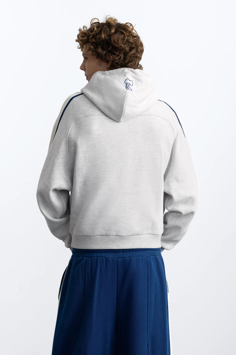 Biggie Hoodie Grey Melange