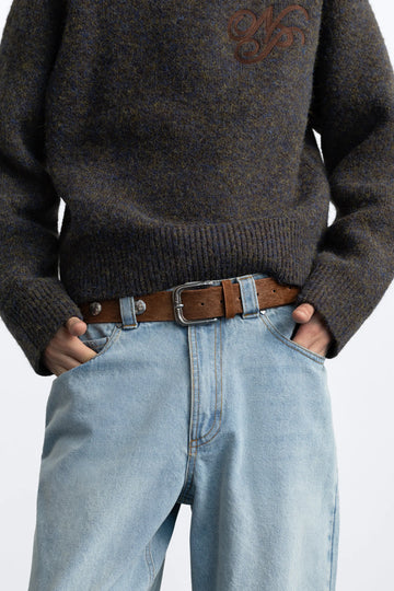 Pony Leather Belt