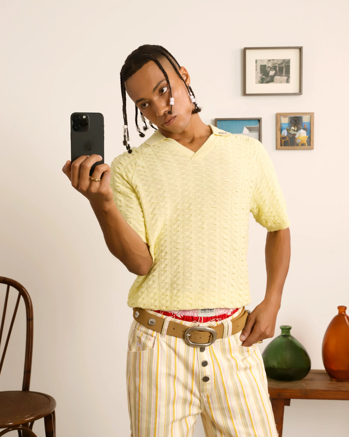 man [Model is 180cm/5’9” wearing size M]