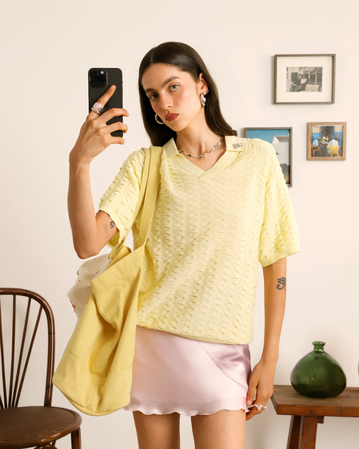 Woman [Model is 173cm/5’67” wearing size S]