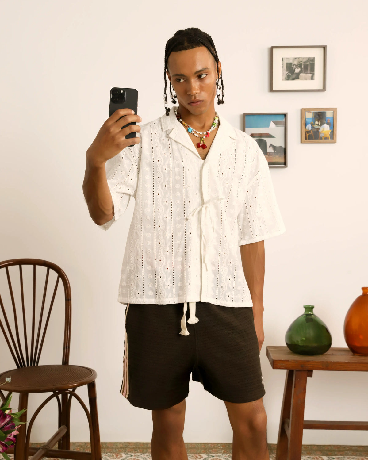 man [Model is 180cm/5’9” wearing size M]