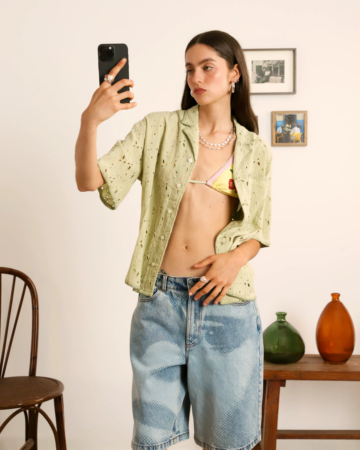 Woman [Model is 173cm/5’67” wearing size S]