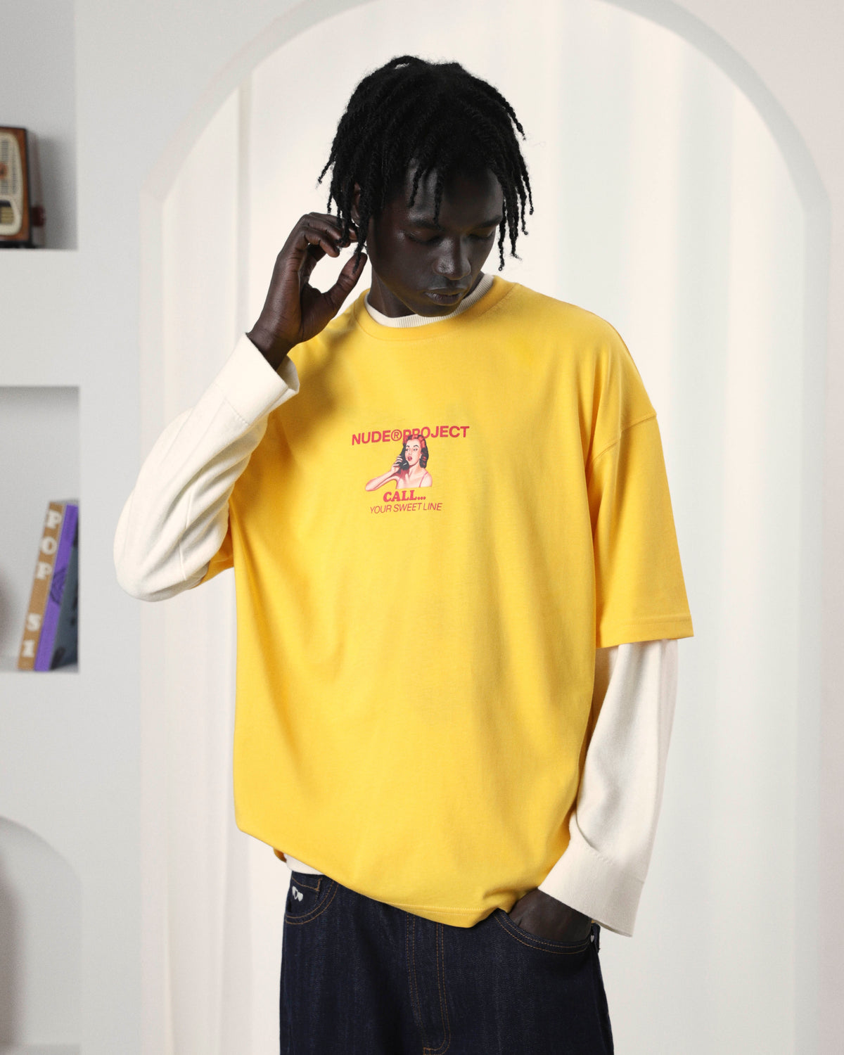 MAN [Model is 186cm/6’1” wearing size M]