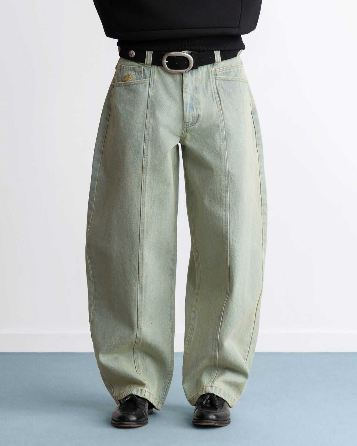 Barrel Jeans Dirty Stone Wash