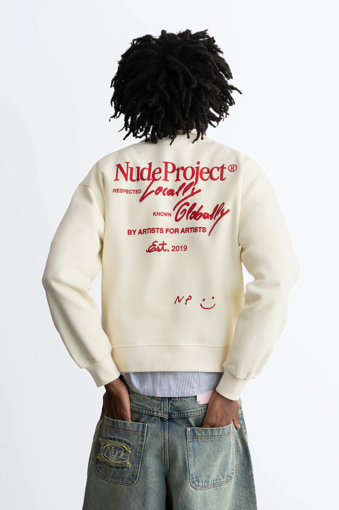 Global Soon Sweatshirt Marshmallow